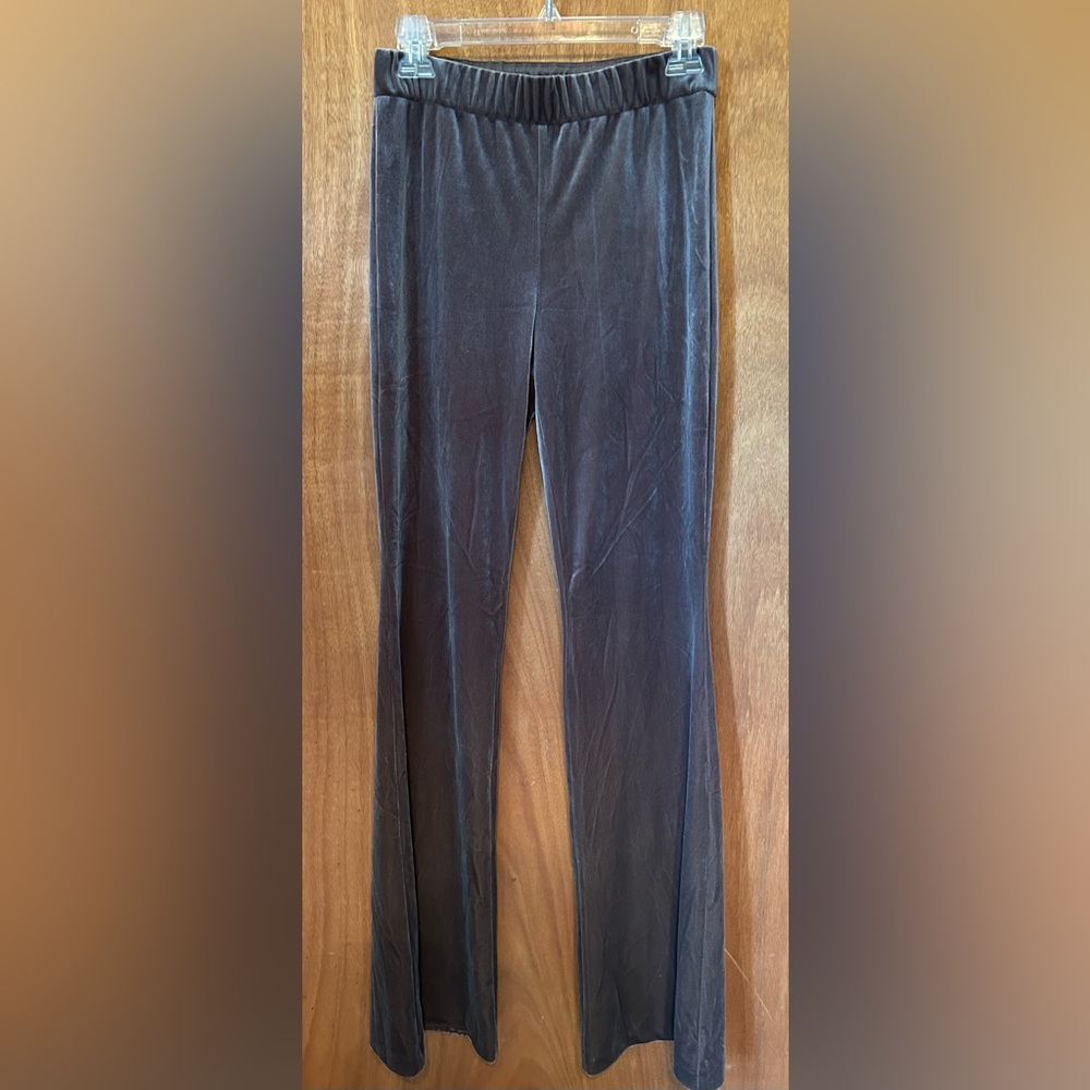 NWT Zara Chic Brown Velvet Pants